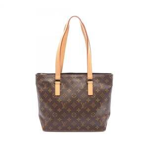 LOUIS VUITTON Authentic Brown Monogram Leather Piano Shoulder Bag
